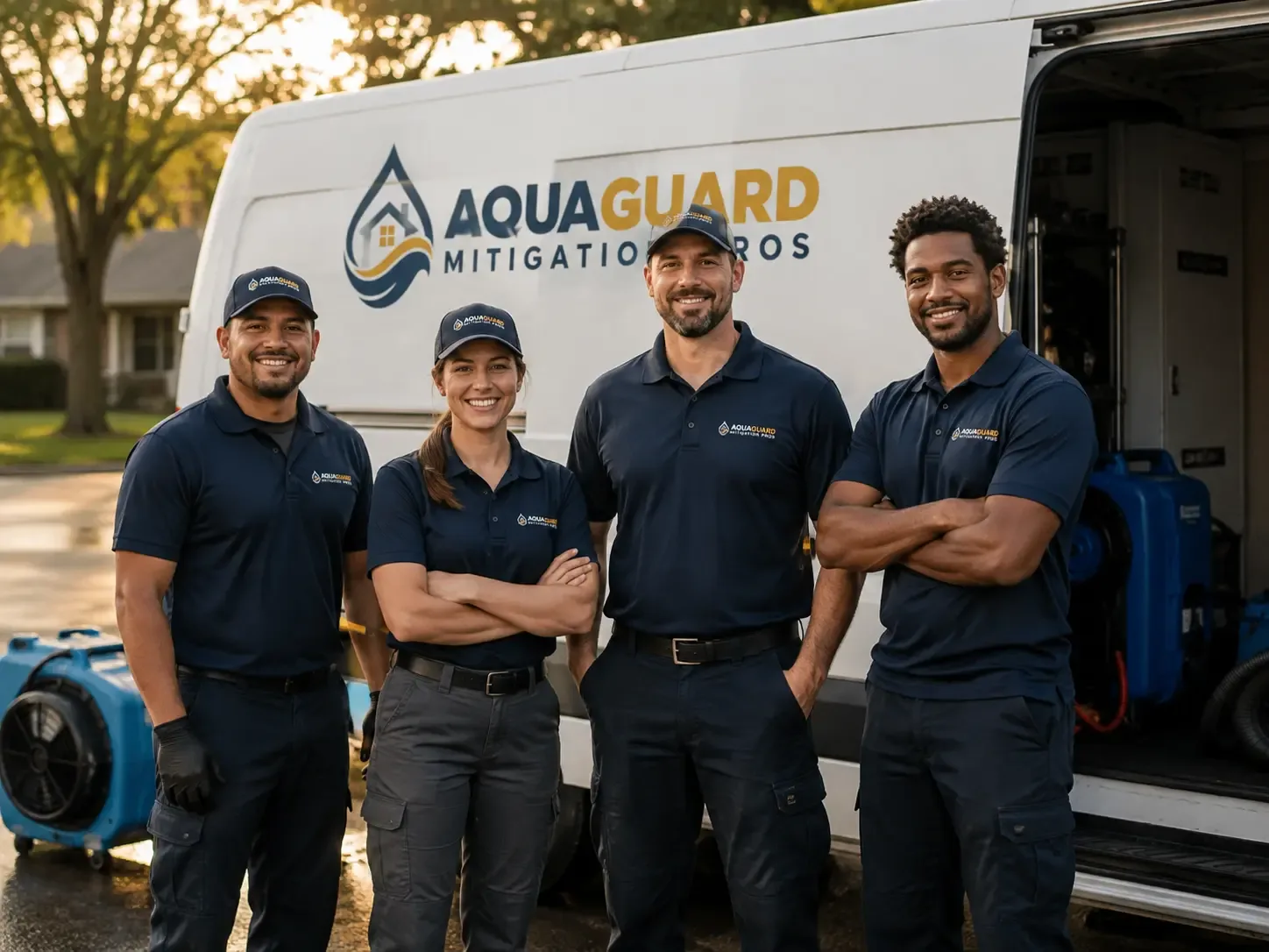 Water Damage Mitigation company in Husser, LA